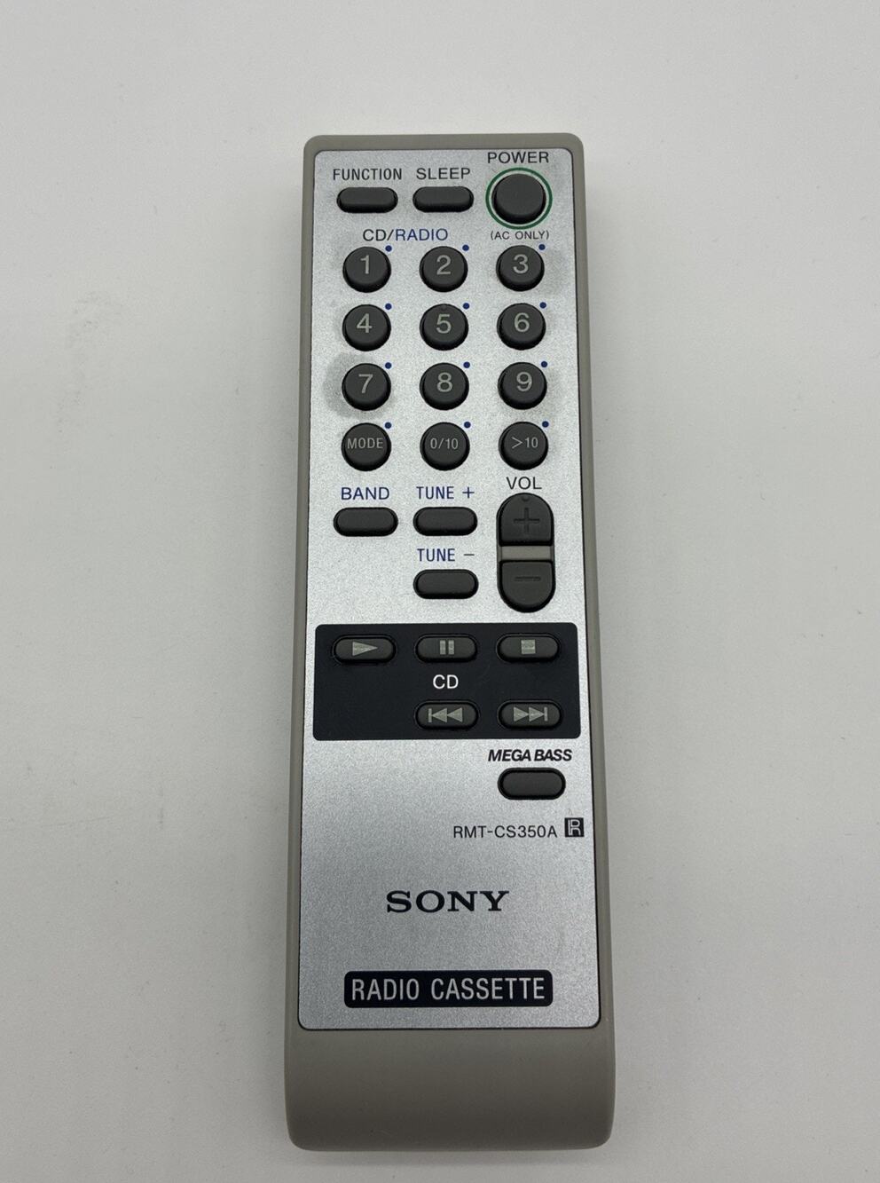 Sony RMT-CS350A OEM Remote Control for CFD-S350